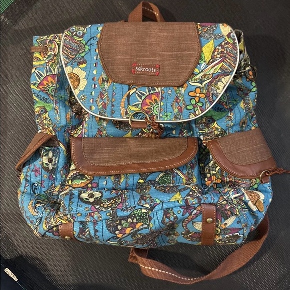 Sakroots Multicolor Patterned Backpack - Picture 9 of 10